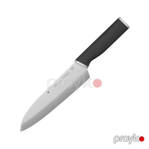 Mətbəx bıçağı WMF Kineo Santoku, 18 sm, paslanmayan polad/plastik, gümüşü/qara — Bakı