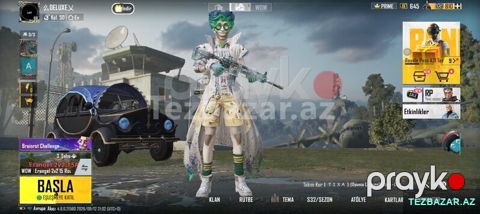 Pubg mobile buz diyarılı hesab — Bakı