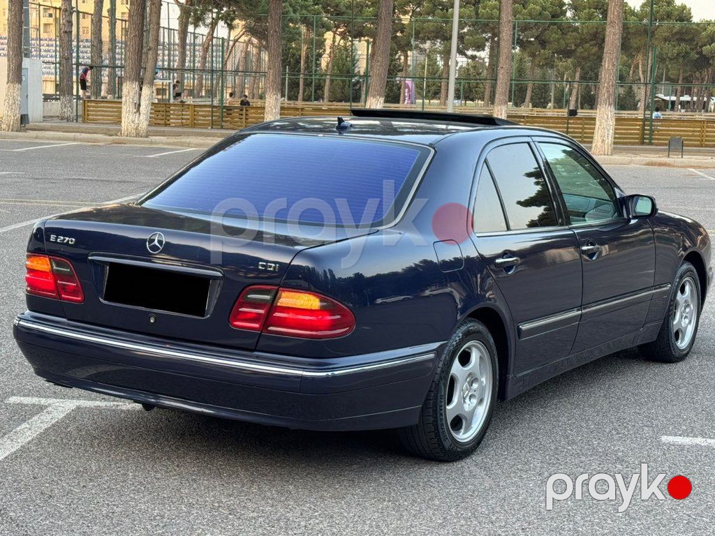 Mercedes E 270, 2.7 L, 2000 il, 317 000 km — Avtomobillər, Sumqayıt (5)