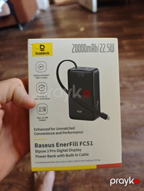 Powerbank Baseus, 20000 mAh, Yeni — Bakı