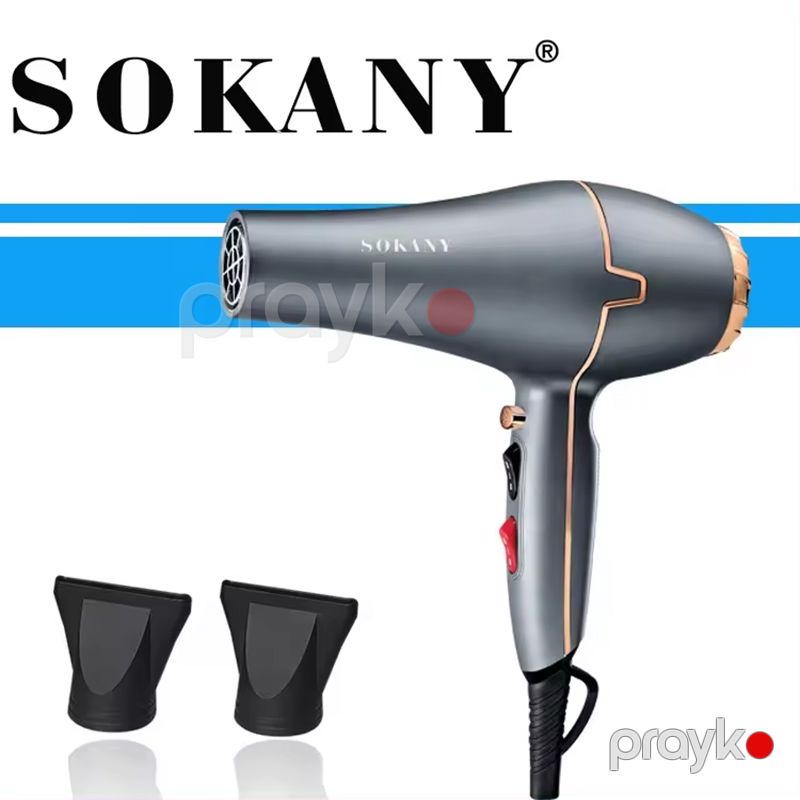 Sokany SK-8807 – Professional Saç Feni, Turbo Güc və İon Texnologiyası — Saç burmağa və düzəltməyə, Bakı (4)