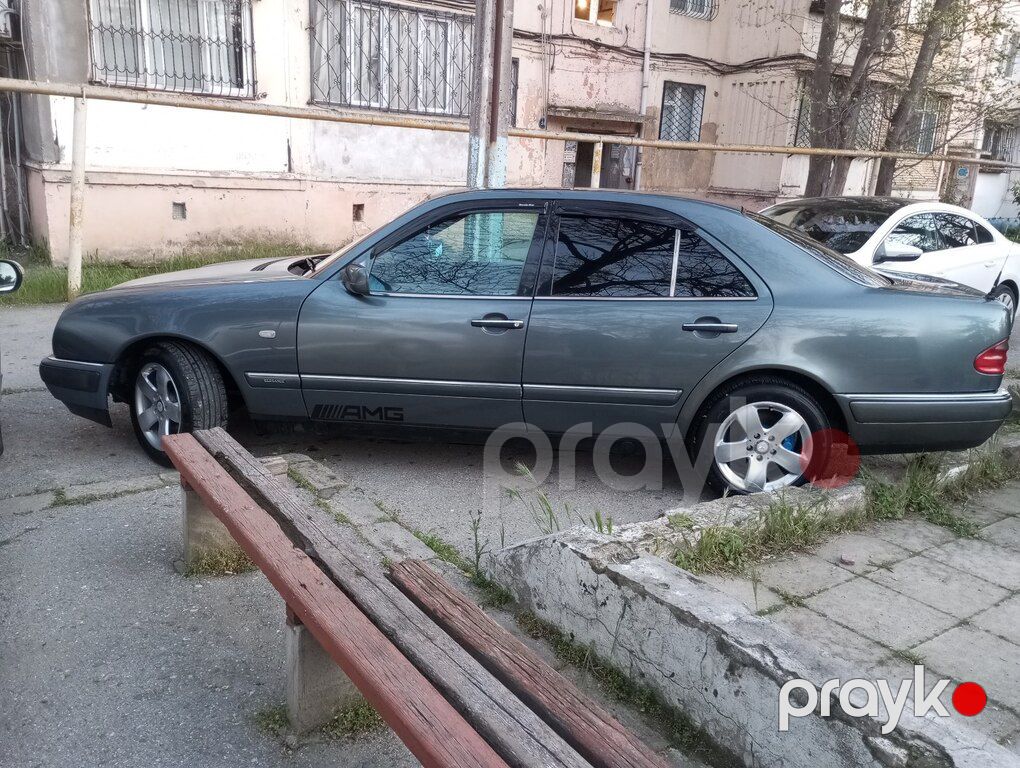 Mercedes E 280, 2.8 L, 1997 il, 300 000 km — Avtomobillər, Bakı (5)