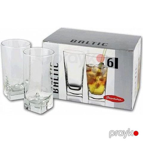 Stəkan dəsti Paşabahçe Baltic Carre 41300,290ml — Bakı
