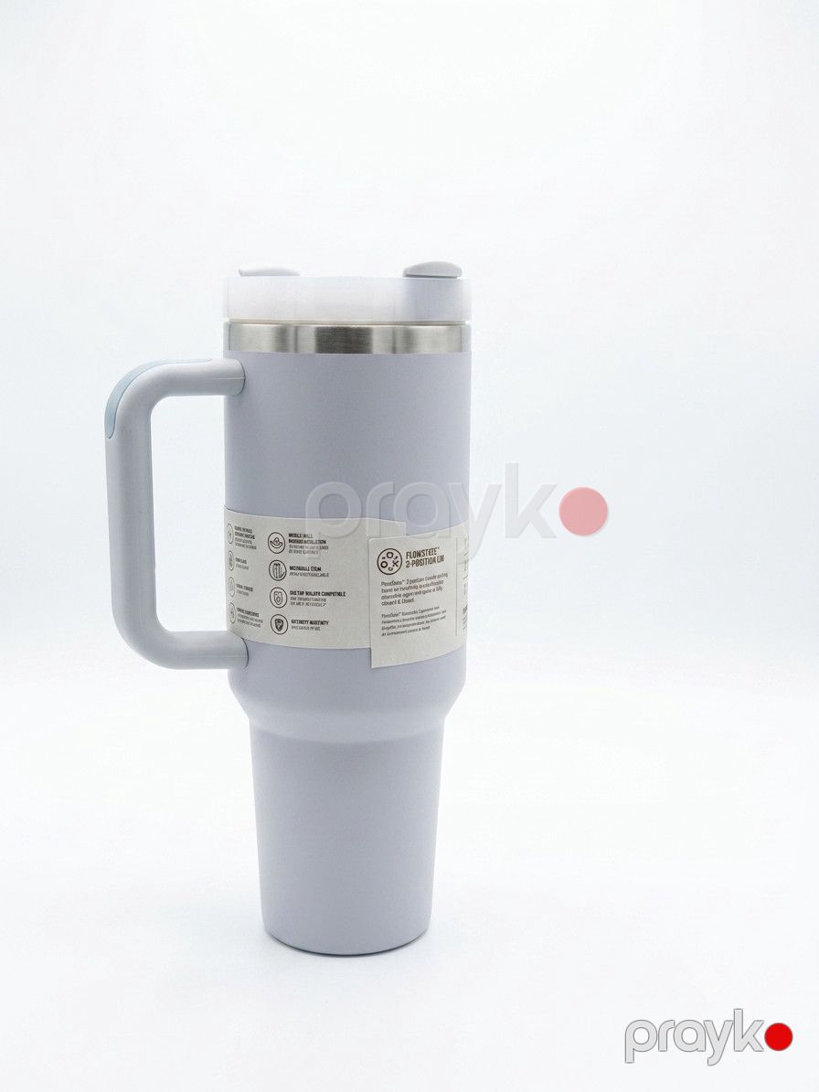 Termo fincan Stanley Quencher H20 Tumbler, 1.18 l, paslanmayan polad, boz — Mallar, Bakı (3)