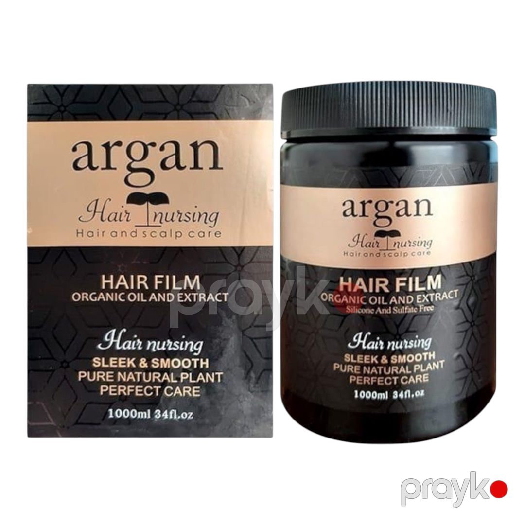 Saç üçün maskası Argan Hair Nursing Hair and Scalp Care Hair Film Organic Oil and Extract, 1000 ml — Mallar, Bakı (2)