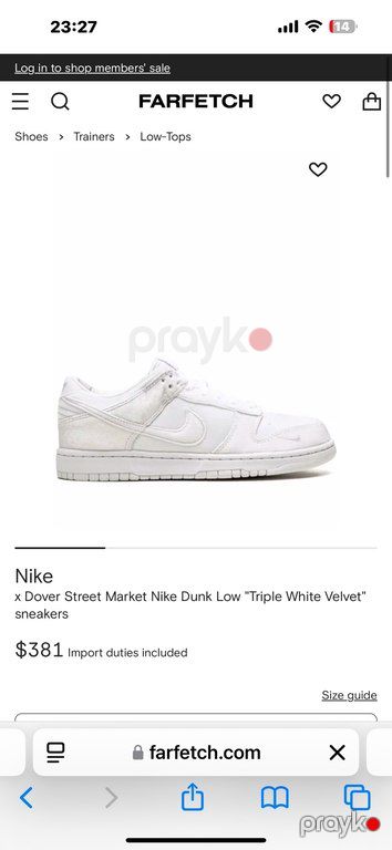 İdman ayaqqabısı "Nike dunk low DSM" — Geyim, ayakkabı, aksesuarlar, Bakı (5)