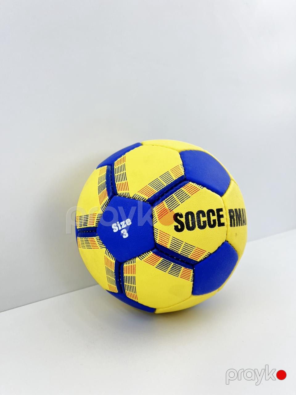 Handbol topu Soccermax, sarı/göy, ölçü 2 — Mallar, Bakı (2)