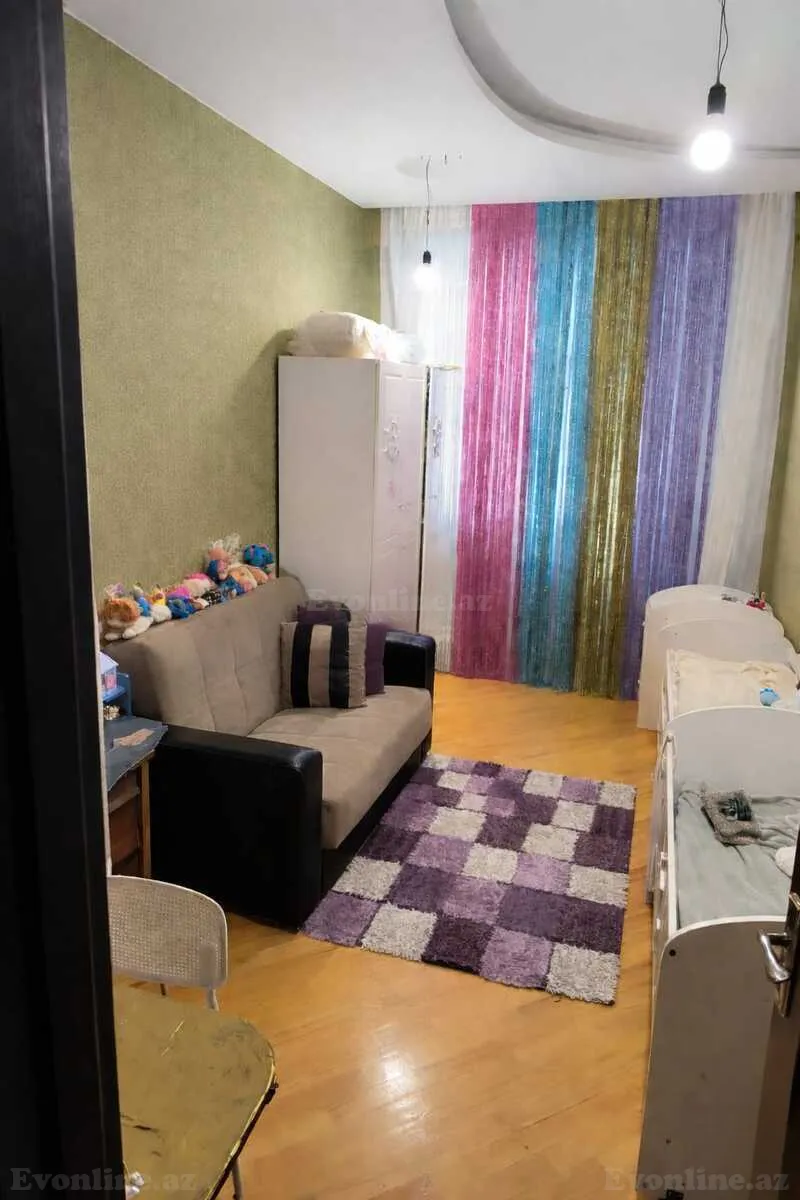 Satılır 3 otaqlı Mənzil Yeni tikili 86 m² Bakı, Yasamal r., İnşaatçılar m — Mənzil, Bakı (5)