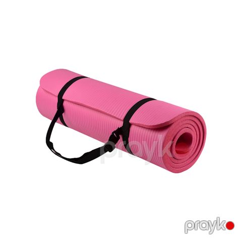 Yoqa üçün mat 2060 rezin, 180x65x1 sm, çəhrayı — Bakı