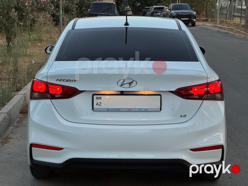 Hyundai Accent, 1.6 L, 2019 il, 129 600 km — Avtomobillər, Bakı (7)