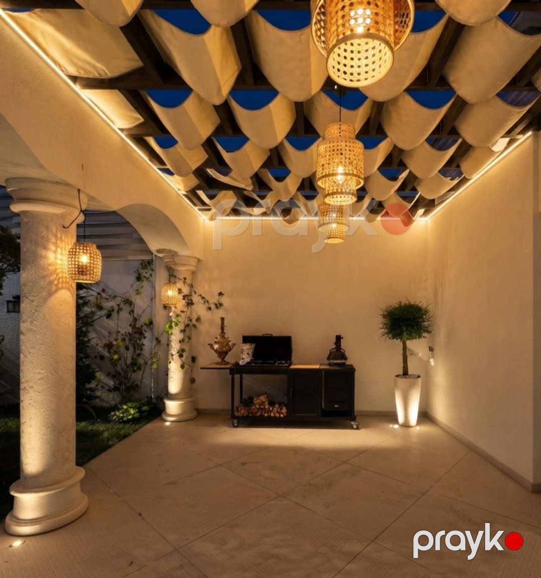 Satılır 6 otaqlı həyət evi/bağ evi 350 m² — Ev, villa, Bakı (6)