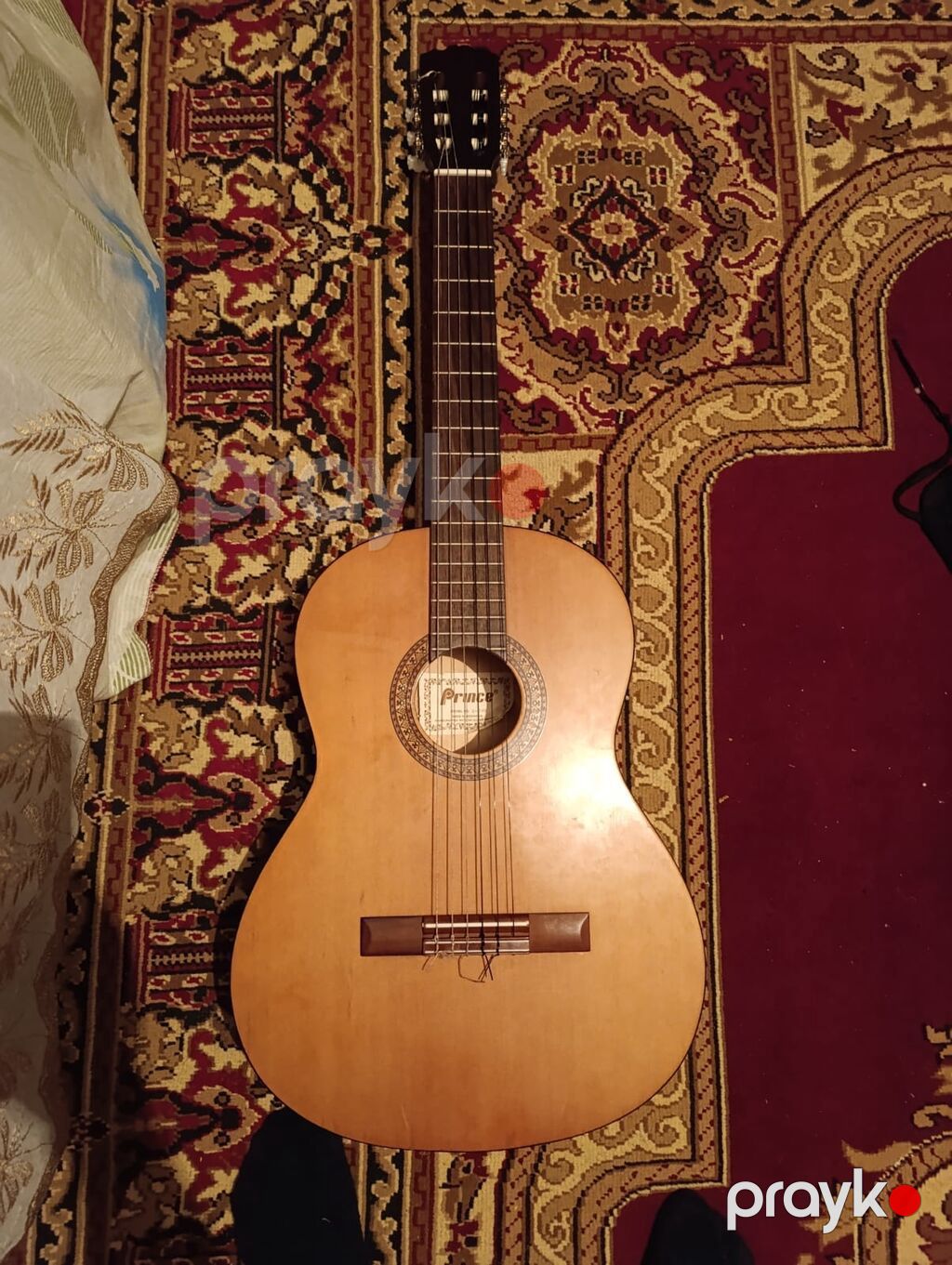 Klassik gitara – 4/4 ölçü - Brend/model: “Prince” (etiket iç halqada — Gitarlar və digər simli alətlər, Cəlilabad (2)