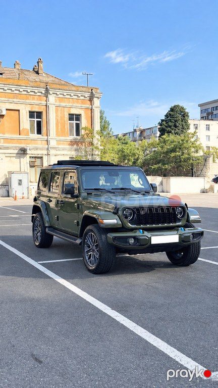 Jeep Wrangler, 2.0 L, 17.3 kWh, 2024 il, 46 500 km — Avtomobillər, Bakı (2)