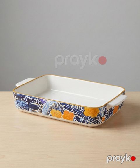 Bişirmə qabı Danny Home keramika, rəngbərəng, 18x20 sm — Bakı