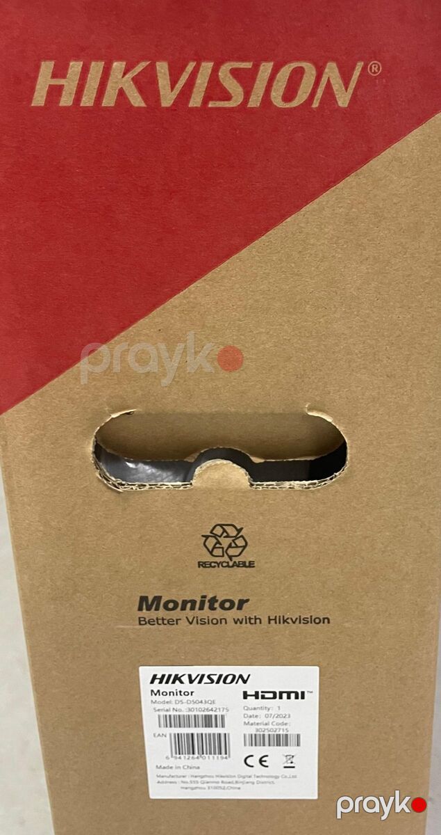 Monitor Hikvision DS-D5043QE — Kompüterlər və noutbuklar, Bakı (2)