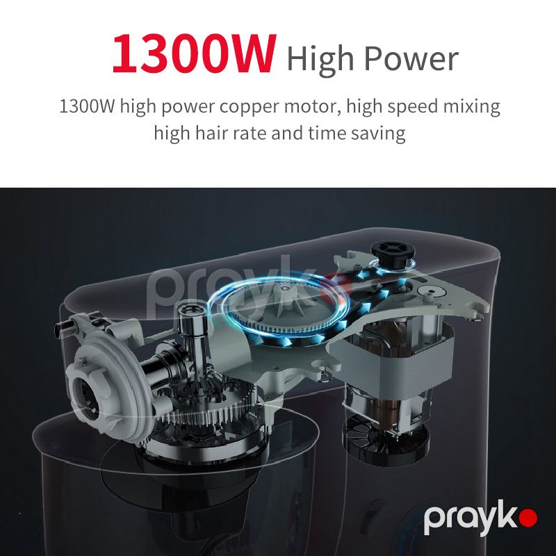 Çoxfunksiyalı Sokany SK-267 Stand Dough Mixer Mətbəx Mikseri – Fırlanan Sistemli Xəmir Yoğuran — Blenderlər, xırdalayanlar və mikserlər, Bakı (5)