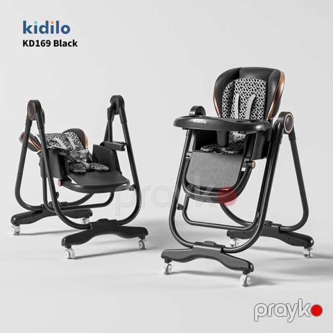 Uşaq yedizdirmə oturacağı Kidilo Kd169 Boz — Bakı