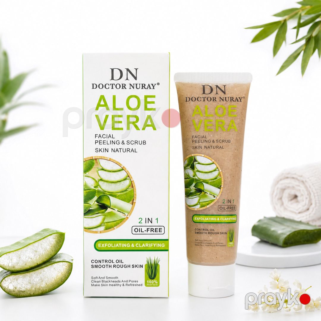 Skrab-pilinq DN Doctor Nuray Aloe Vera, 150 ml, Bütün dəri növləri/Yağlı/Qarışıq — Mallar, Bakı