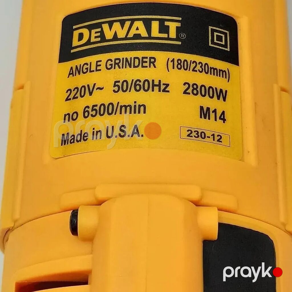 Dewalt bucaqslı daşkəsən (Angle Grinder) Texniki göstəricilər: - Güc — Zımpara maşınları, Digah (4)