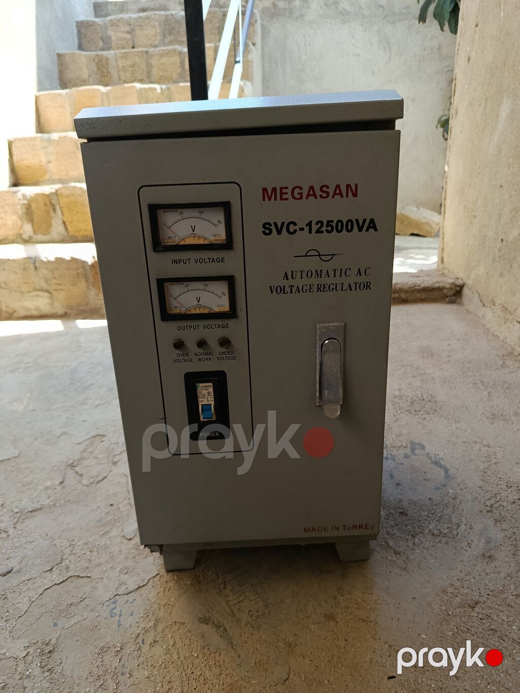 Megasan SVC-12500VA – Avtomatik AC gərginlik tənzimləyicisi — Gərginlik stabilizatoru, Digah (2)