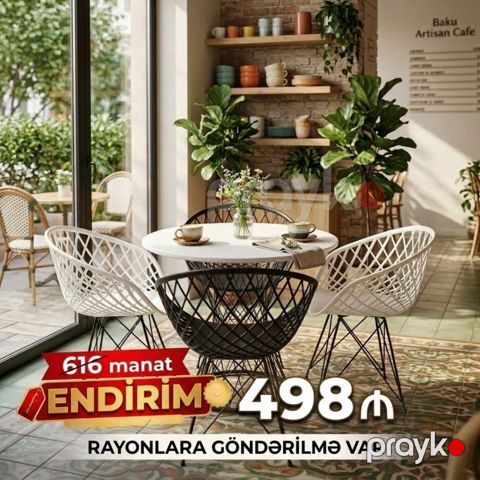 Masa və oturacaqlar — Bakı