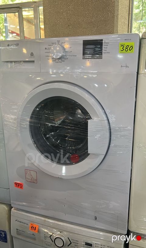 Arçelik önyükləməli paltaryuyan maşın Model: AWX 6711 W (paneldə — Digah