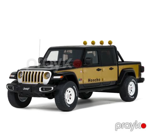 Oyuncaq maşın GT Spirit Diecast Jeep Gladiator Honcho, qara — Bakı