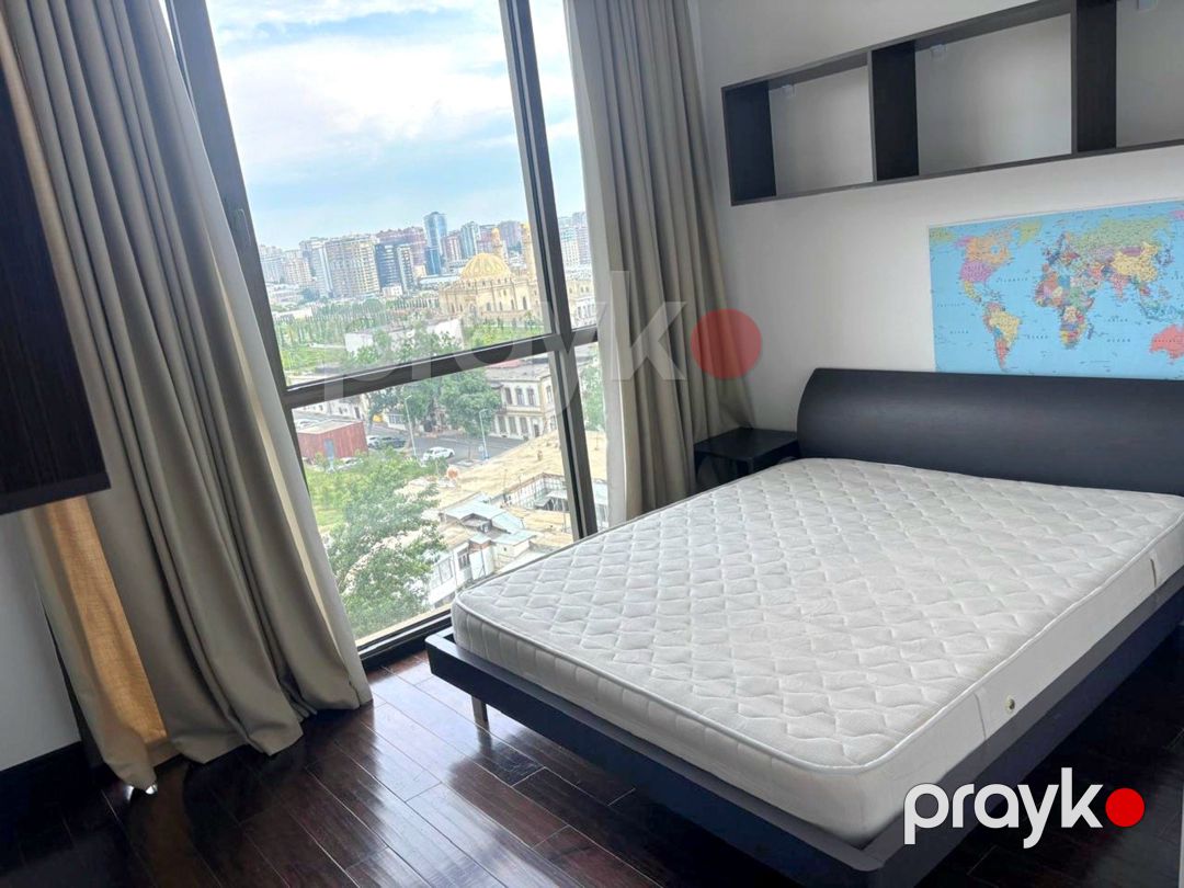 İcarəyə verilir 5 otaqlı yeni tikili 200 m² — Mənzil, Bakı (10)