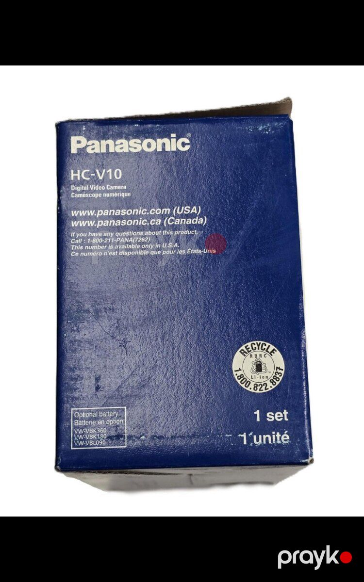 Panasonic Hc v10p handcam — Foto və video texnikası, Bakı (5)
