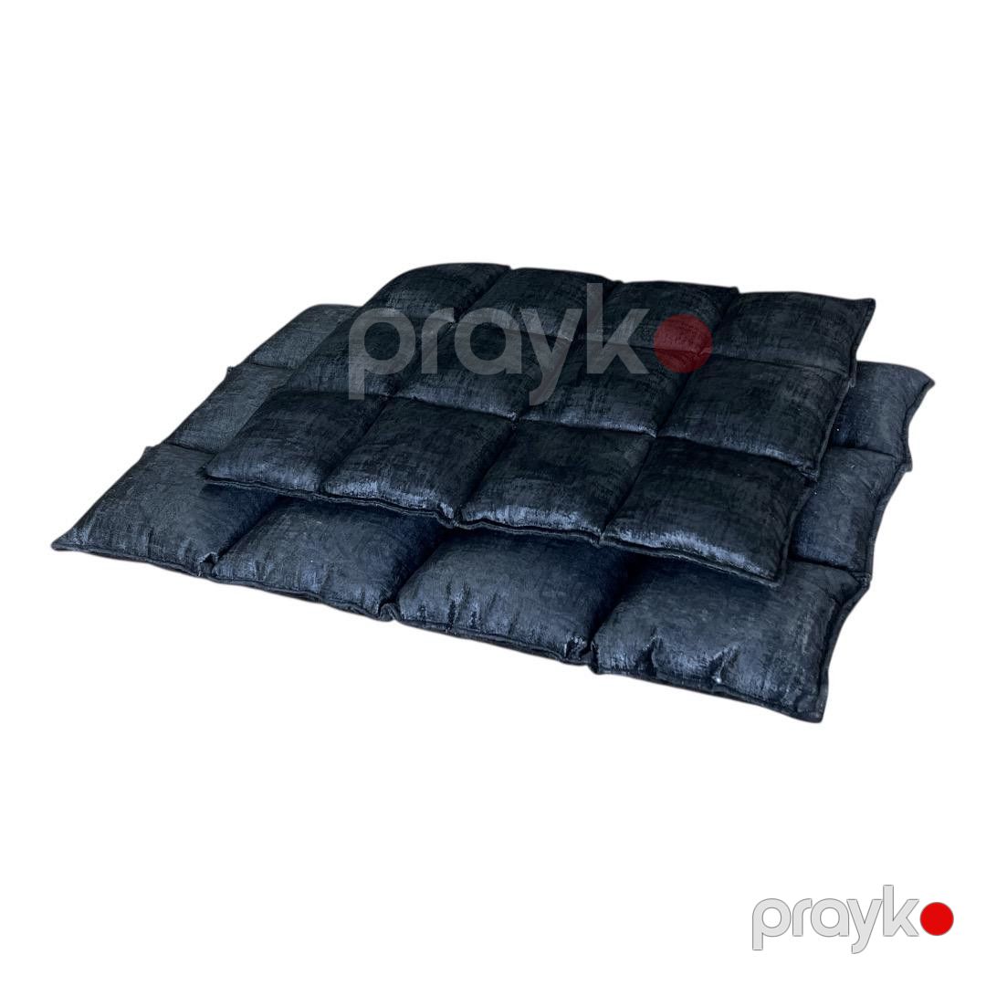 Pişiklər və xırda itlər üçün taxt-döşək Zoomir, parça, qara, ölçü S, 60x47 sm — Mallar, Bakı (2)