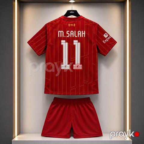 Futbol forması Bouveh M.Salah 11, Ölçü 17, Qırmızı — Bakı