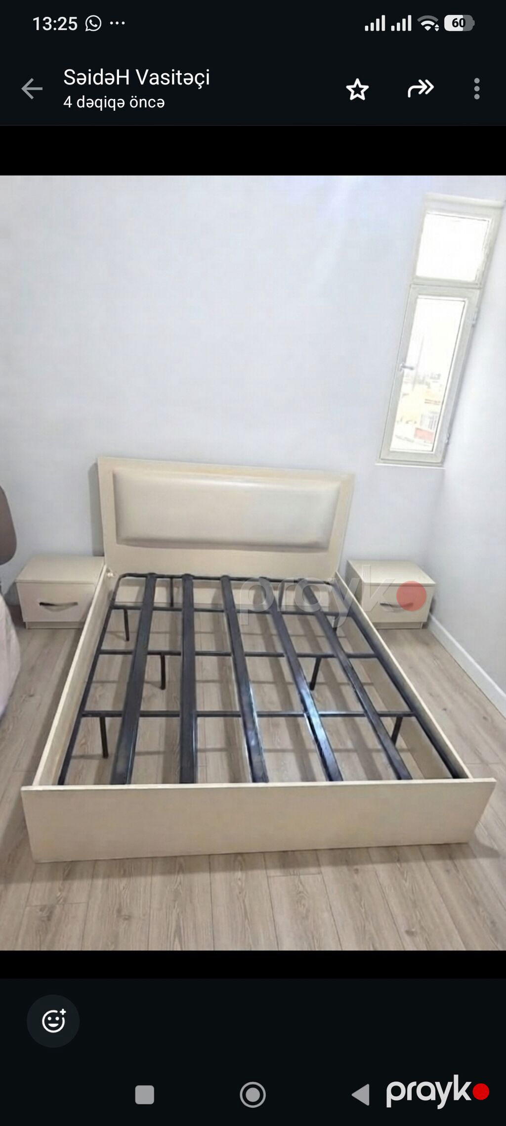 Yataq desti 580 manat.Catdirilma qurasdirilma odenisle. Olcu dolab E — Yataq otağı mobilya dəstləri, Bakı (6)