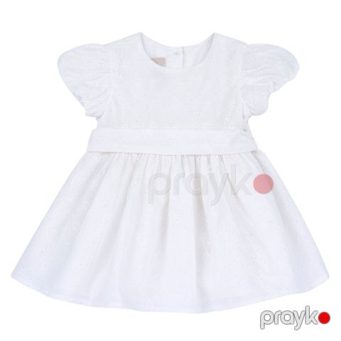 Qızlar üçün gündəlik don Chicco 9101695000000-30, ağ, pambıq, ölçü 18 ay — Bakı