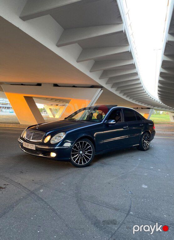 Mercedes E 240, 2.6 L, 2002 il, 280 000 km — Avtomobillər, Bakı (3)