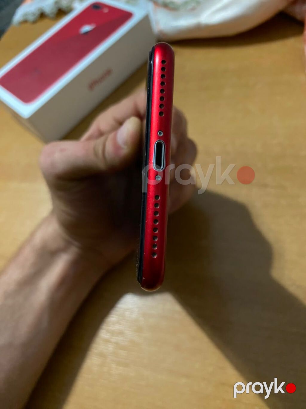 IPhone 8 Plus, 64 GB, Qırmızı, Barmaq izi, Simsiz şarj, Sənədlərlə — Apple iPhone, Bakı (8)