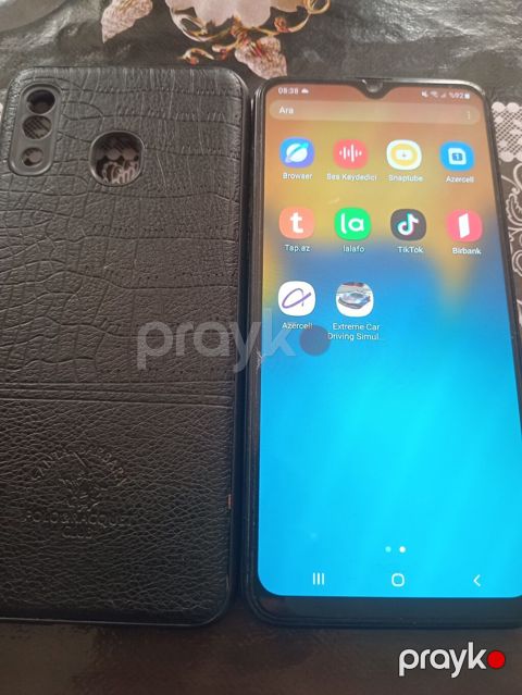 Samsung Galaxy A20, 32 GB, rəng - Qara, Barmaq izi — Gəncə