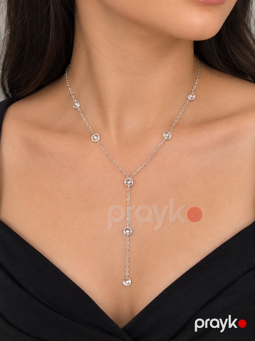 Boyunbağı No brand, Gümüş, 925 əyar, Ağ, Gümüşü — Mallar, Bakı (2)