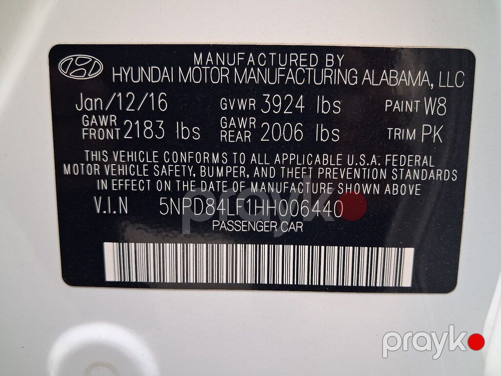 Hyundai Elantra, 2.0 L, 2016 il, 140 000 km — Avtomobillər, Bakı (12)