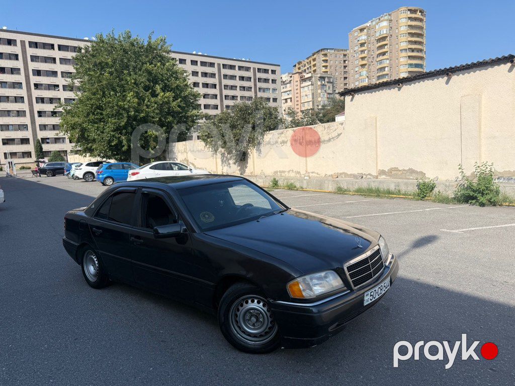 Mercedes C 200, 2.0 L, 1995 il, 345 000 km — Avtomobillər, Bakı (2)