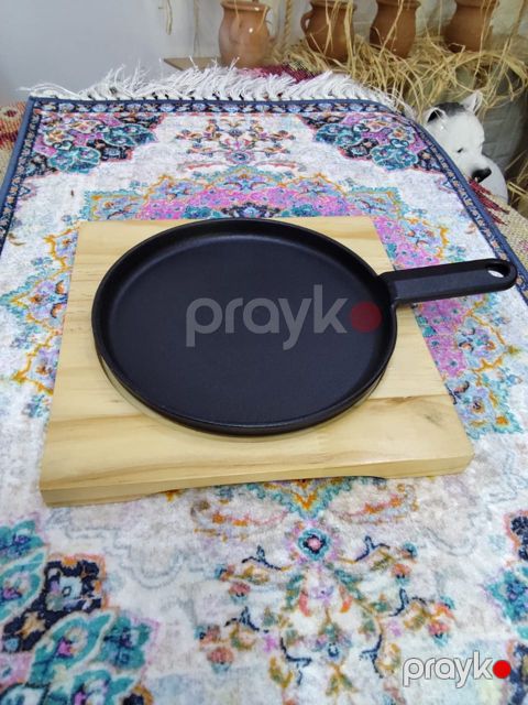 Tava 27020 2 nəfərlik, 18 sm, qara — Bakı