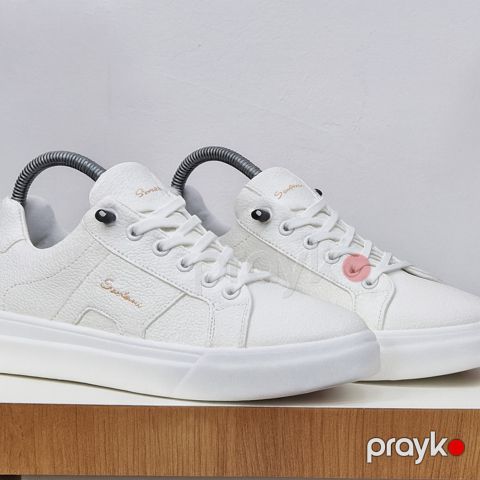 Krosovkalar SP-WHT-88, ağ, süni dəri, ölçü 43 — Bakı