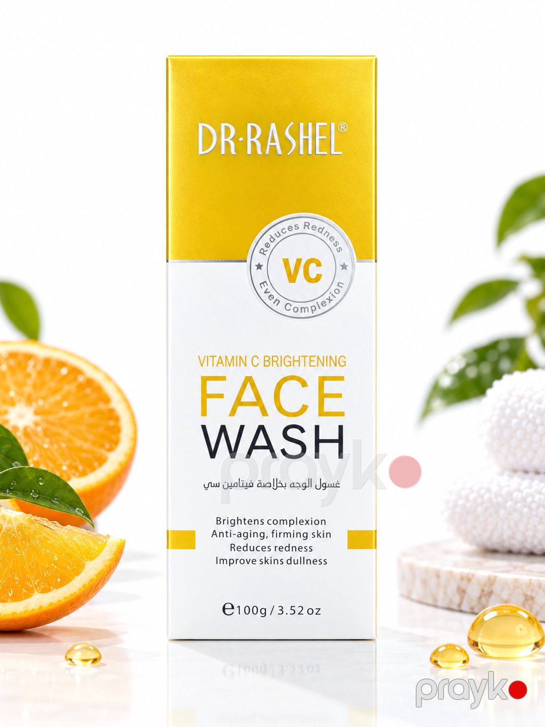Üz üçün təmizləyici vasitə Dr.Rashel Vitamin C Brightening, 100 q — Mallar, Bakı