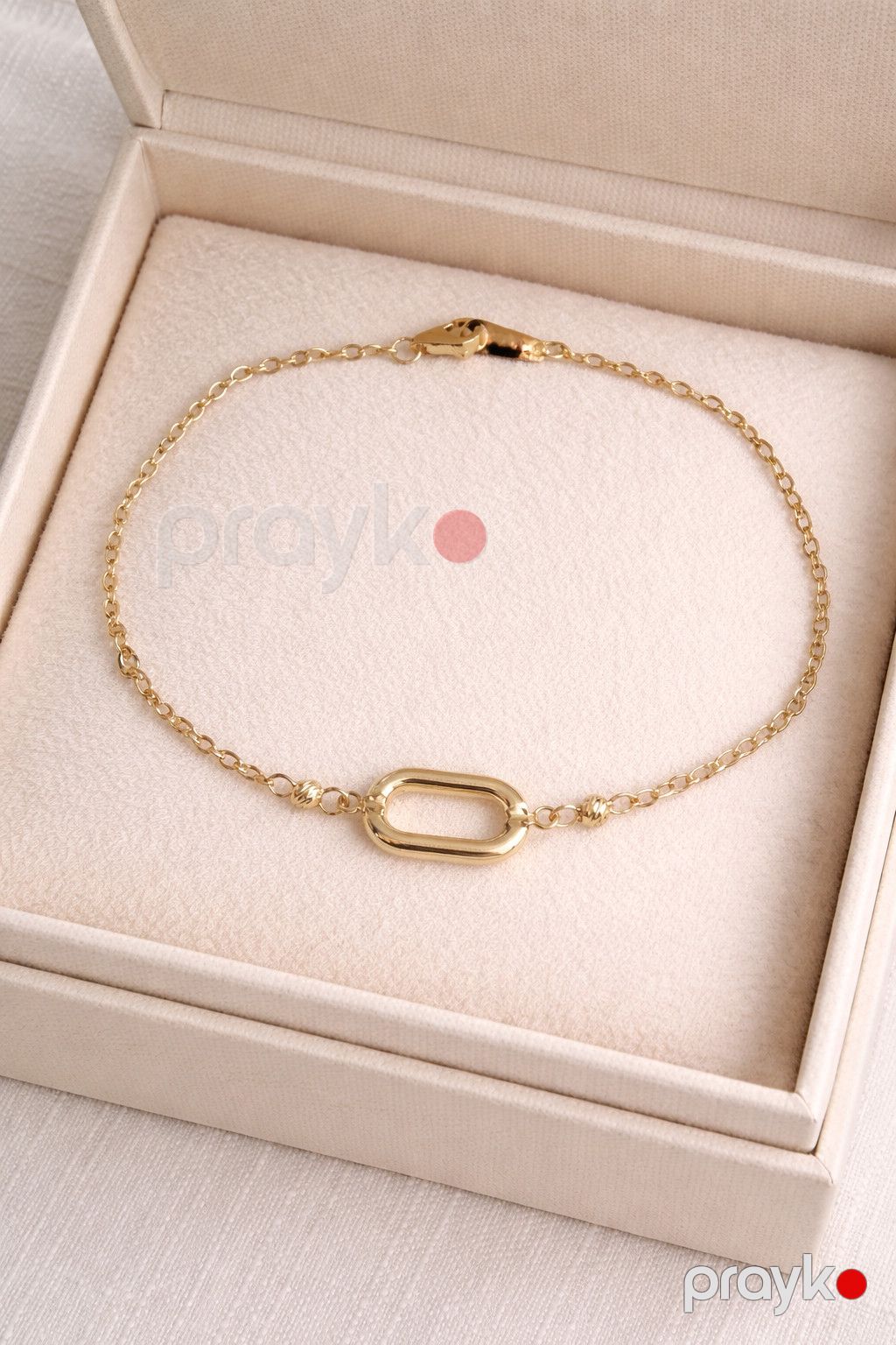 Qadın qolbağı VJ520795, qızıl 585 əyar — Mallar, Bakı (2)