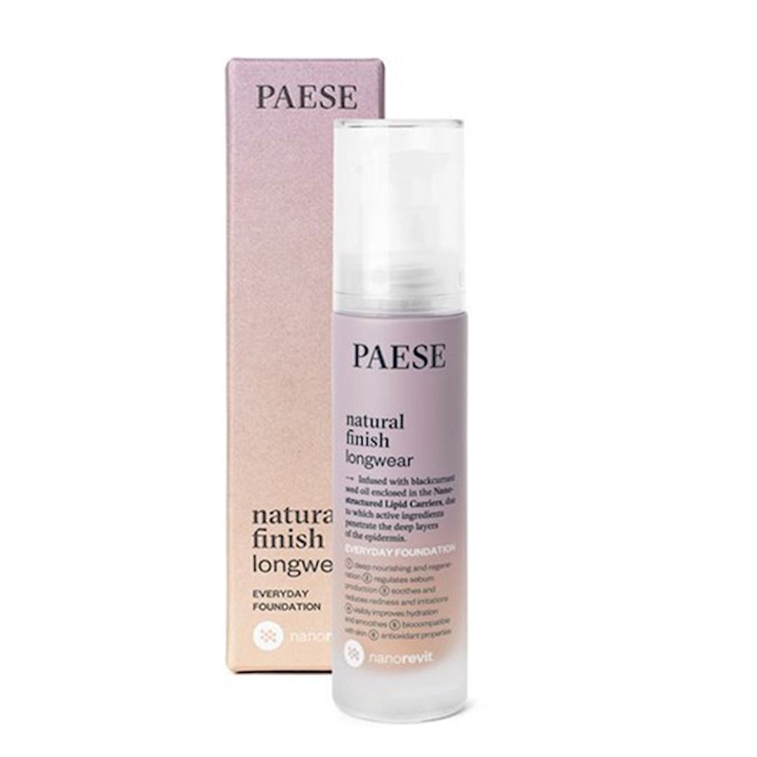 Tonal krem Paese Nanorevit Natural Finish Longwear Everyday Foundation 02 Porcelain 35 ml — Mallar, Bakı