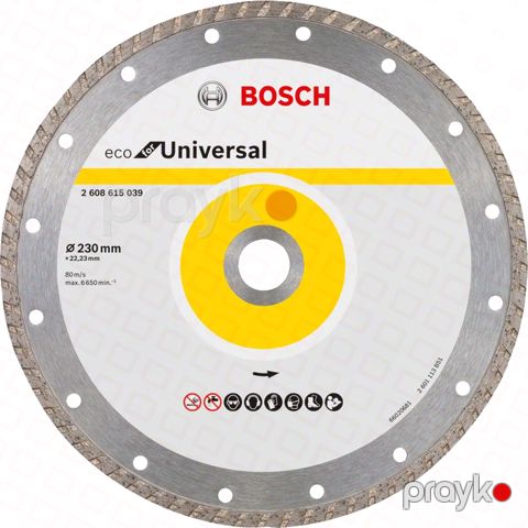 Disk almaz kəsici bosch eco turbo 230X22.23MM — Bakı