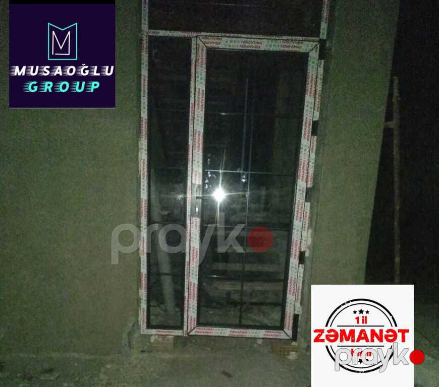 Plastik qapı və pəncərə — Təmir və inşaat, Bakı (2)