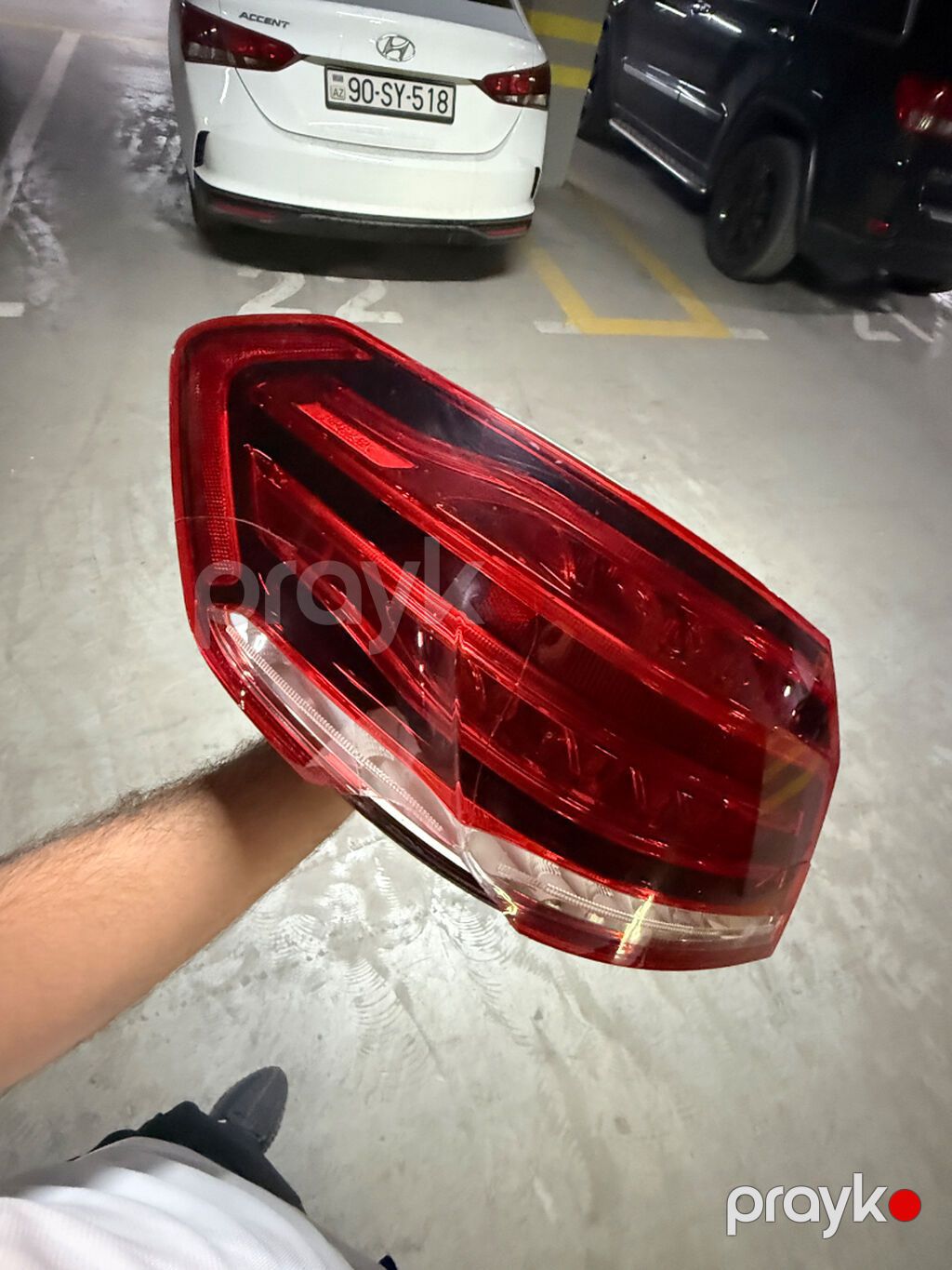 LED, Mercedes-Benz 2013 il, Orijinal, Almaniya, İşlənmiş — Avtomobil işığı, Bakı (3)