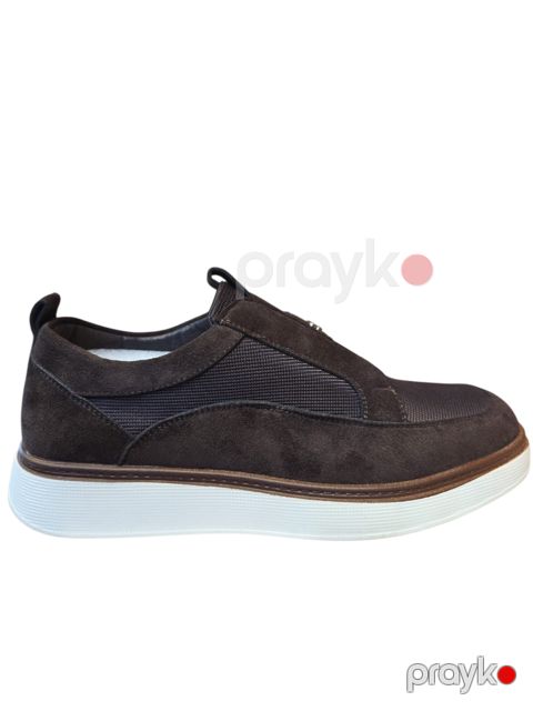 Kişilər üçün sliper 2434933, qəhvəyi, nubuk, ölçü 43 — Bakı