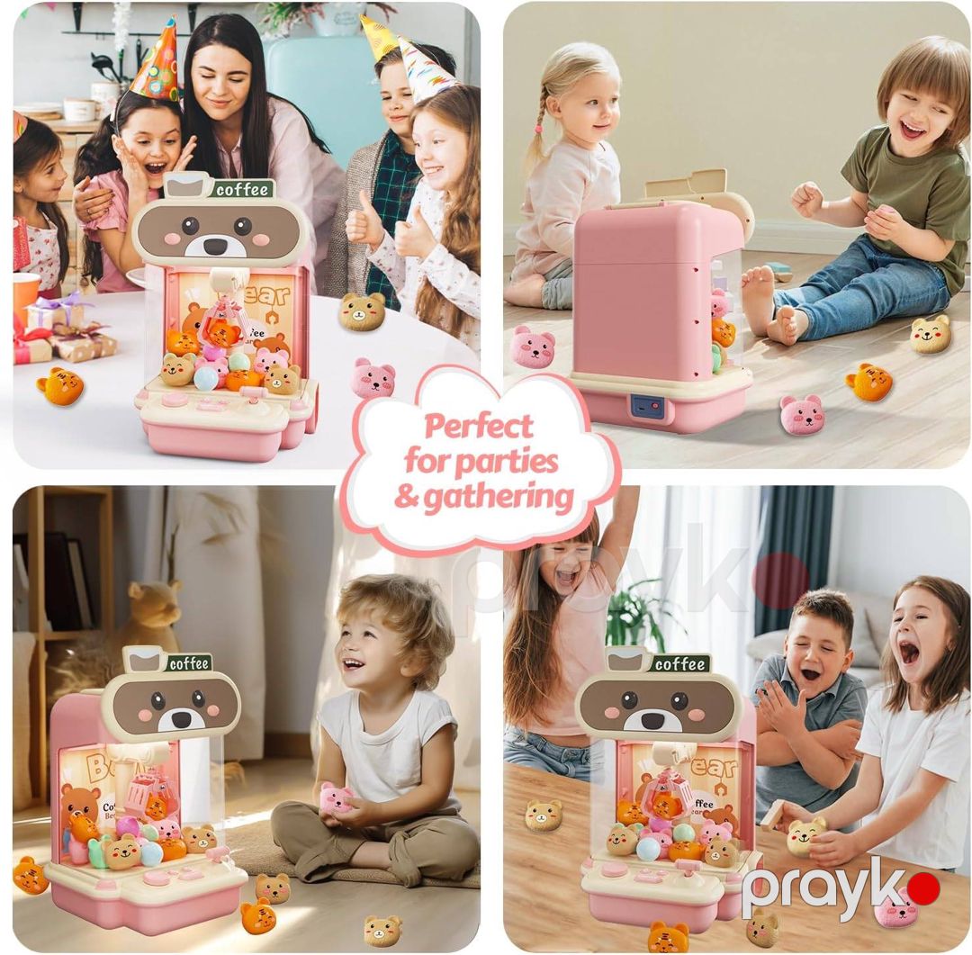 Kukla tutma maşını, mini oyun avtomatı RSB_1054, zinyət əşyaları üçün hədiyyəlik, narıncı — Mallar, Bakı (2)