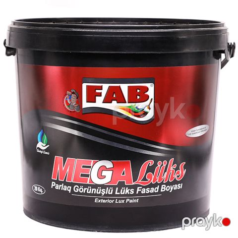 Mega lüks fasad boyası ağ 7,5 kq